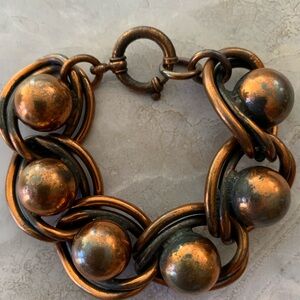 Mid Century Modern Copper Germany Bracelet